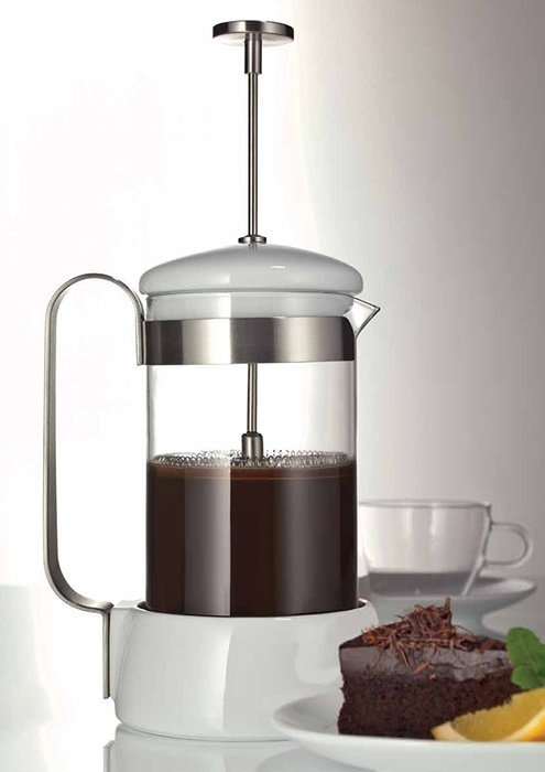 Jenaer Glas Coffee Collection 1-Liter Glass French Coffee Press, 33.8-Ounce N3