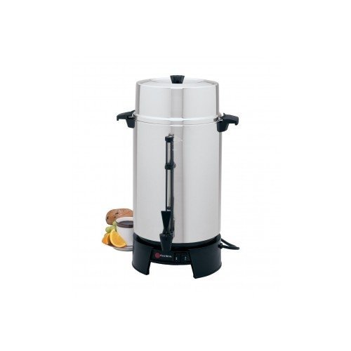 Focus Foodservice 58015V 580000V Series Commercial Coffee Maker, 220 Volts, 55 Cup Capacity, 17-3/8" x 13-3/8"...