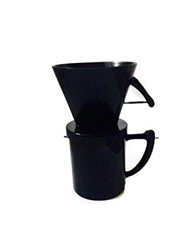Brew One Cup of Coffee With Melitta Pour Over Cafe Euro Coffeemaker and Filters N3
