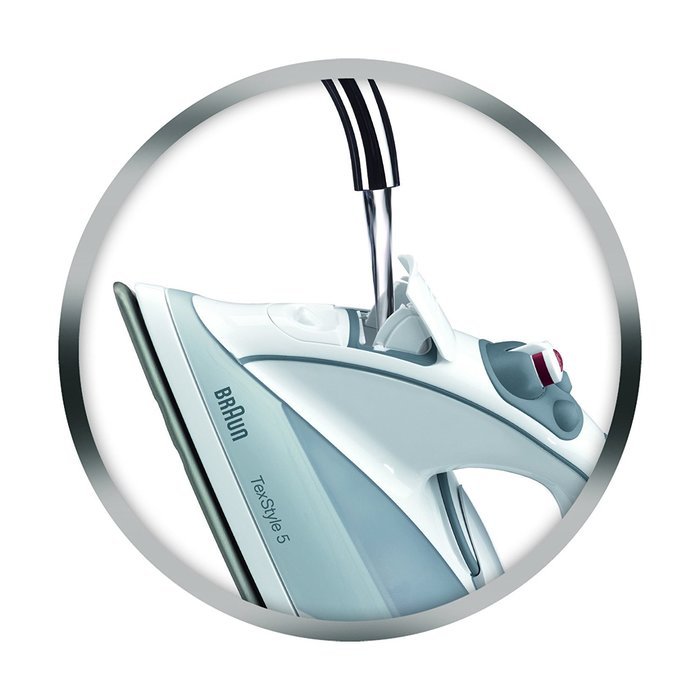 Braun TS505 TexStyle 5 2000-Watt Steam Iron, 220-Volt (Not for use in USA/Canada) N5