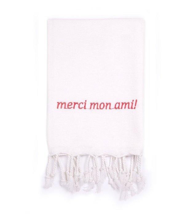 Turkish-T Basic Hand Towel - Black N8