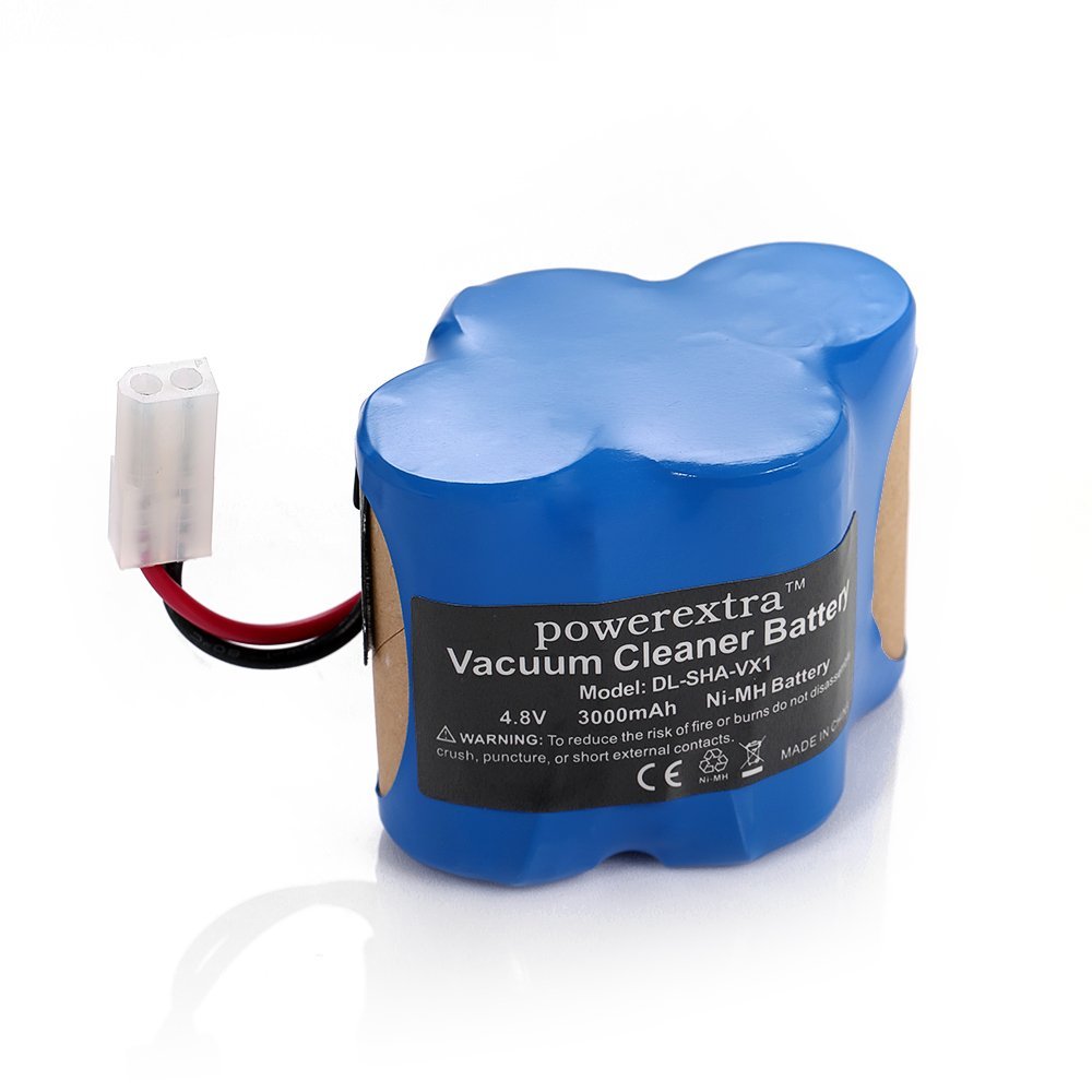 Powerextra 4.8V 3000mAh Euro Pro Shark Battery for Shark X1725QN V1700Z