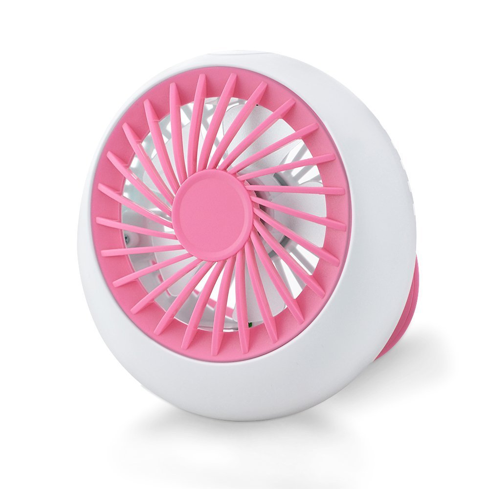 Mystery Rechargeable Usb Mini Fan Portable Desktop Table Fan With Bulit