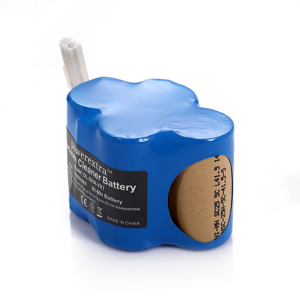 Powerextra 4.8V 3000mAh Euro Pro Shark Battery for Shark X1725QN V1700Z