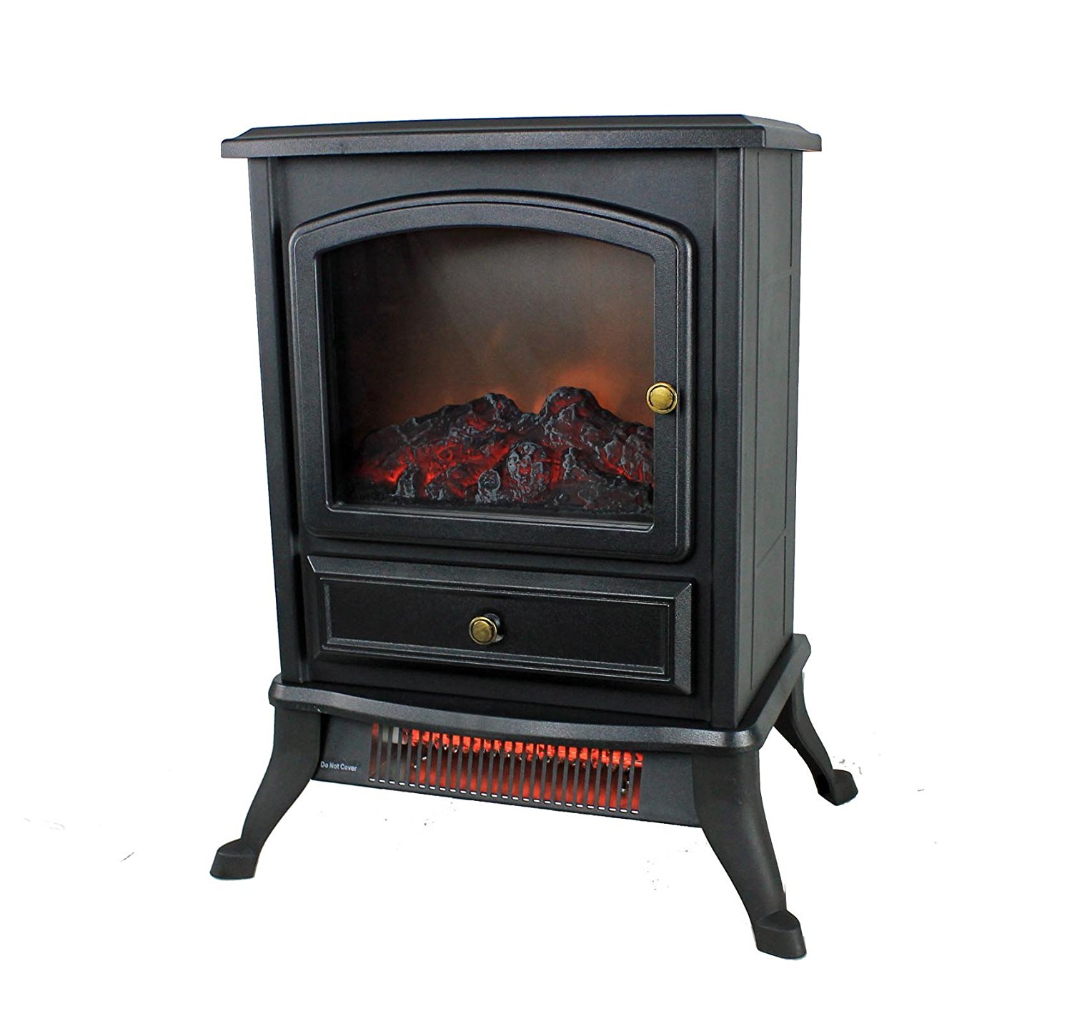 LifeSmart LifePro 1500W Infrared Quartz Fireplace Stove Heater | LS-IFS ...