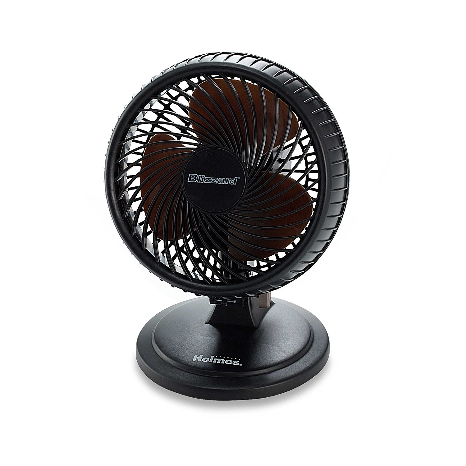 Holmes® Lil' Blizzard™ Oscillating Table Fan with 2 speed settings and ...