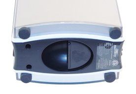 Tower Air Cleaner with Turbo Fan - Air Innovations, Silver Tone. N3