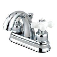 Kingston Brass FB5611PX 3-5/8-Inch in Spout Reach Restoration 4-Inch Centerset Lavatory Faucet, Polished Chrome...