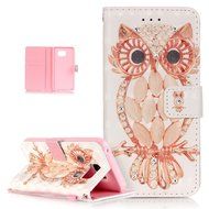 Galaxy Note 5 Case,Galaxy Note 5 Cover,ikasus Shiny Glitter Diamond Colorful Art Painting PU Leather Flip Wallet... N9