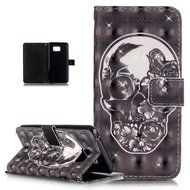 Galaxy Note 5 Case,Galaxy Note 5 Cover,ikasus Shiny Glitter Diamond Colorful Art Painting PU Leather Flip Wallet... N11