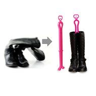 ONEDONE Folding Boot Shaper Stands Boots Knee High Shoes Clip Support Stand -5Pack N3