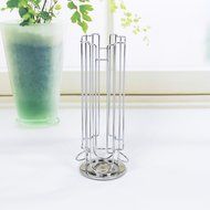 Coffee Pod Holder,Rotating 32 Capsule Tower Stand Rack Coffee Pod Organizer for Dolce Gusto Coffee Machines N14