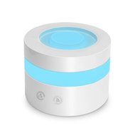 Topc USB Ultrasonic Cool Mist Aroma Humidifier 100ml Essential Oil Diffuser with Color Changing LED Lights N3