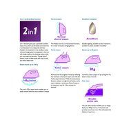 Philips GC4810/02 Azur FreeMotion Cordless Steam Iron - Pearl/ Lilac N5