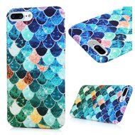 iPhone 7 Plus Case (5.5"), YOKIRIN Printed Fashion Full Matte Hard Touch Slim-Fit Flexible PC Texture Flower Coated... N14