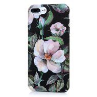iPhone 7 Plus Case (5.5"), YOKIRIN Printed Fashion Full Matte Hard Touch Slim-Fit Flexible PC Texture Flower Coated... N16