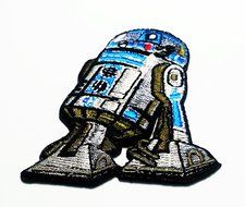 Star Wars - R2-d2 - Droid - Embroidered Iron on or Sew on Patch By Botan N3