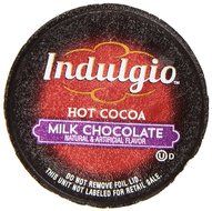 Indulgio Milk Chocolate Cocoa Single Serve for Keurig K-Cup Brewers, 24 Count N14