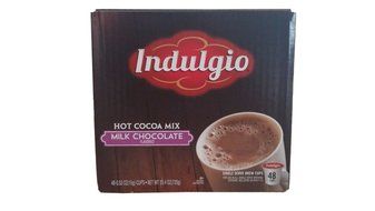 Indulgio Milk Chocolate Cocoa Single Serve for Keurig K-Cup Brewers, 24 Count N17