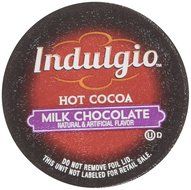 Indulgio Milk Chocolate Cocoa Single Serve for Keurig K-Cup Brewers, 24 Count N18
