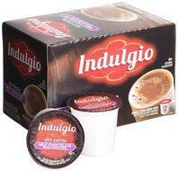 Indulgio Milk Chocolate Cocoa Single Serve for Keurig K-Cup Brewers, 24 Count N19