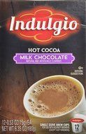 Indulgio Milk Chocolate Cocoa Single Serve for Keurig K-Cup Brewers, 24 Count N21
