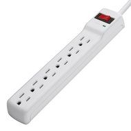 Belkin 6-Outlet Power Strip Surge Protector with 2-Foot Power Cord, 200 Joules (2-Pack) N7