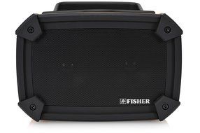 Fisher Waterproof Wireless Stereo Boombox, Bluetooth Enabled, Built-In Microphone, Shockproof and Dustproof Ultra-Portable... N4