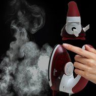 Travel Steam Iron &amp; Fabric Shaver Set by Houzem&trade; Compact, Lightweight Design &ndash; Stainless Steel, Non-Stick, Anti-Drip... N9
