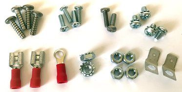 25-piece Hardware Assortment for Air Purifier Repair Screws connectors and nuts by CP3, Inc
