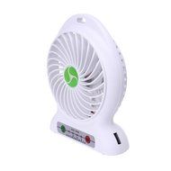 Wkae&reg; Portable Mini Electric USB Rechargeable Fan 3 Speeds 18650 Desktop Summer Cooler Fan USB Power Bank Fan... N7