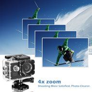 JNH Sunshiny1080P HD Sport DV Underwater 98ft Waterproof Action Video Camera N8