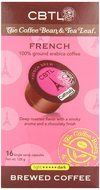 CBTL French Brew Coffee Capsules By The Coffee Bean &amp; Tea Leaf, 128 Grams,16-Count Box N3