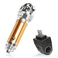 Air Purifier, Ionizer Freshener w/Ozone for Car - Portable &ndash; Powerful, Fast, Efficient 4.8M Neg Ions! Neutralize... N2