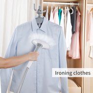 Kazoo 1580W Telescopic Garment Steamer with Fabric Brush and Adjustable Hanger, Household Use N5