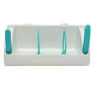 Bluelover Strong Suction Cup Kitchen Brush Sponge Sink Draining Towel Rack Washing Holder Green N2