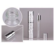 10ml ATOMISER COLOUR EMPTY SPRAY PERFUME TRAVEL BOTTLE REFILLABLE ALUMINIUM, Available colors--Black, Silver,... N7
