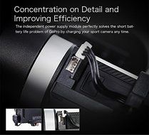 Zhiyun Z1-Rider-2 Multifunctional 3 Axis Brussless Gimbal Stablizer for Action cam like Gopro Hero 3, Hero 3+,... N4