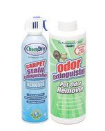 Chem-Dry's Carpet Stain Extinguisher Spot Remover + Pet Odor Extinguisher 2-Pack