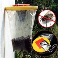 Kitchen House Pest Red Drosophila Fruit Fly Trap Top Catcher Ultimate Catcher Insect Bug Killer Cage Safe Bag N6