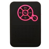 Aduro AquaSound WSP40 Waterproof Shower Bluetooth Portable Speaker with Stand and Suction Cup (Turquoise/White) N11