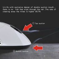 Handheld vacuum cleaner,Euleven 3005C UV Bed Vacuum Cleaner with Vibrating Single pad,White N5