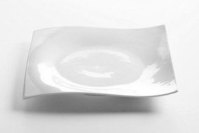 Maxwell &amp; Williams Motion, Square Dish, for Food, Crockery, Porcelain, 27 cm, RP00027
