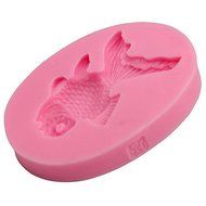 Mr.S Shop 3D Goldfish Silicone Mold Candy Cake Mold Cookie Chocolate Ice Mold DIY Cake Decorations Tools, Small... N4