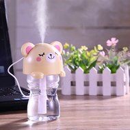 Creative Pet Water Bottle Caps Thouch Mini Humidifier Air Purifiers HOT (Blue(Koala)) N3