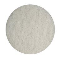 BISSELL BigGreen Commercial 437.051BG Polish Pad for BGEM9000 Easy Motion Floor Machine, 12", White