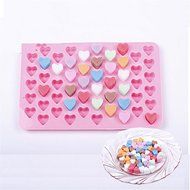 Tifan Silicone DIY 55 Mini Heart Shape Baking Mould Chocolate Mold Cake Decoration Ice Cube Mold N5