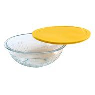 Pyrex Brick Textured 4-Quart Glass Mixing Bowl N2