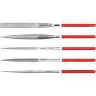 Yato professional jewellers longer diamond coating precision needle file metal set 5 pcs 5x180 (YT 6156) by Yato