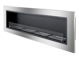 Ignis Ventless Bio Ethanol Fireplace Accalia with Safety Glass N4
